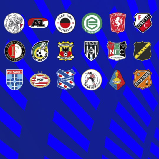 Logo's 18 clubs